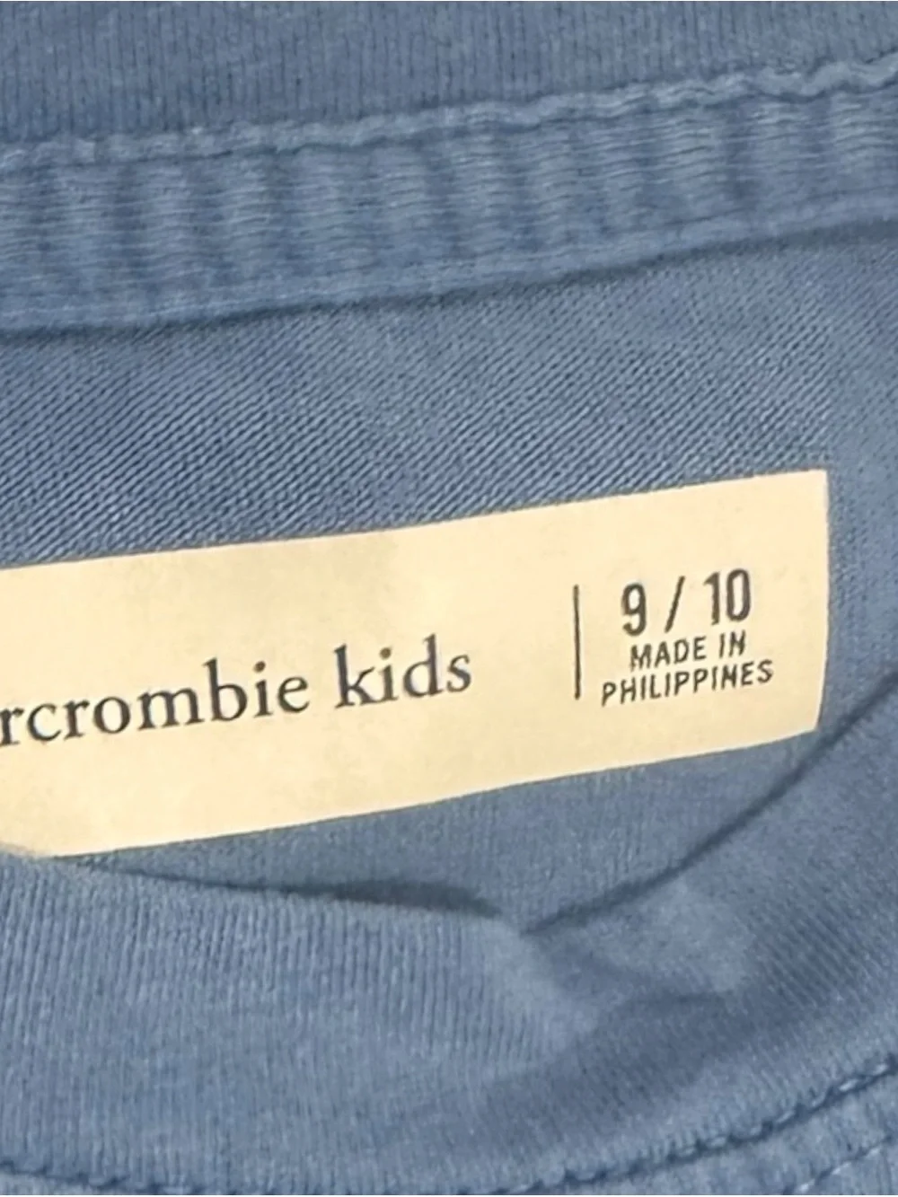 abercrombie kids Blue Santorini Graphic Tee